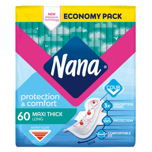 Nana Long Maxi Thick Pads With Wings