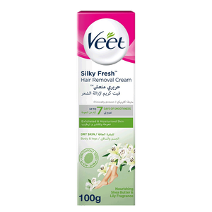 Veet Silky Fresh Nourishing Shea Butter & Lily Hair Removal Cream
