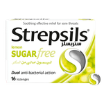 Strepsils Sugar Free Lemon Sore Throat Relief Lozenges