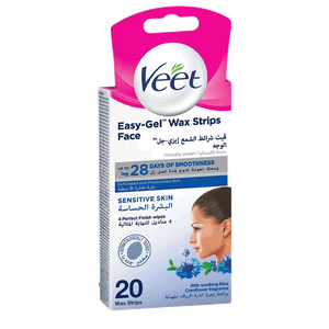 Veet Pure Sensitive Skin Face Wax Strips