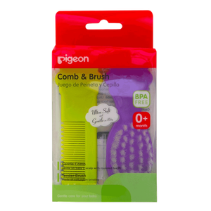 Pigeon Comb & Hair Brush Set