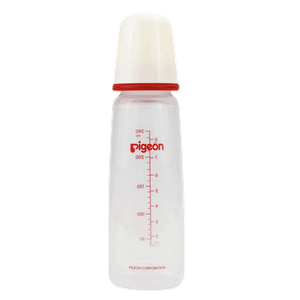 Pigeon Plastic Bottle - +0 Months
