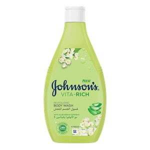 Johnson's Vita-Rich Revitalizing Aloe Vera & Vitamin E Body Wash