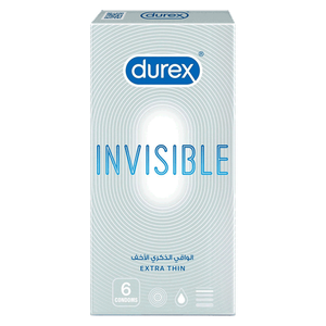 Durex Invisible Extra Thin Condoms