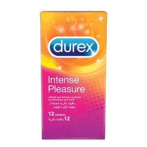 Durex Intense Pleasure Dotted & Ribbed Condoms
