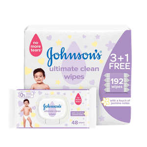Johnson's Ultimate Clean Baby Wipes