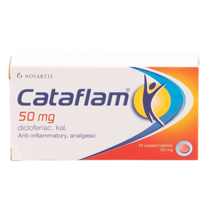 Cataflam Pain & Inflammation Relief 50 mg Tablets