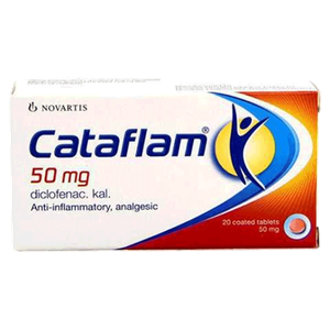 Cataflam Pain & Inflammation Relief 50 mg Tablets