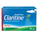 Claritine Antihistamine 10 mg Tablets