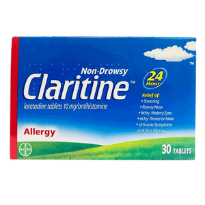 Claritine Antihistamine 10 mg Tablets