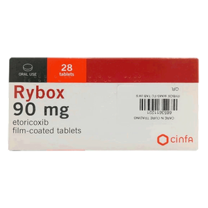 Rybox Pain & Inflammation Relief 90mg Tablets