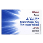 Aerius Antihistamine 5 mg Tablets