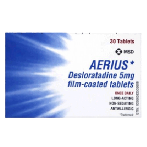 Aerius Antihistamine 5 mg Tablets