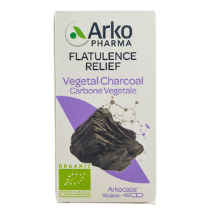 Arko Pharma Vegetal Charcoal Flatulence Relief Capsules