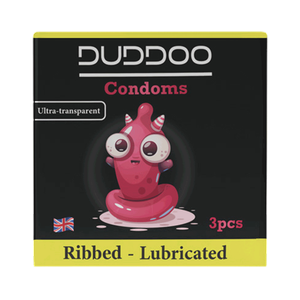 Duddoo Ribbed Condoms