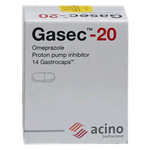 Gasec Acid Reflux Capsules - 20mg