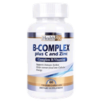 Health Rx B-Complex, Vitamin C & Zinc Capsules