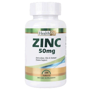 Health Rx Zinc 50 mg Tablets