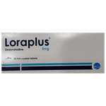 Loraplus Antihistamine 5mg Tablets