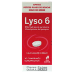 Lyso 6 Sore Throat 30mg Capsules