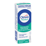 Otrivin 0.1% Menthol Nasal Spray
