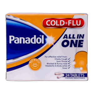 Panadol All In One Cold & Flu Tablets