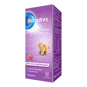 Panadrex Strawberry Kids Pain Relief Suspension