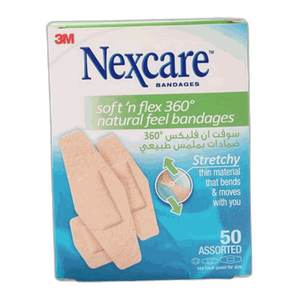 Nexcare Soft N Flex 360° Plasters