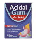 Protem Pharma Acidal Gas Relief Gum
