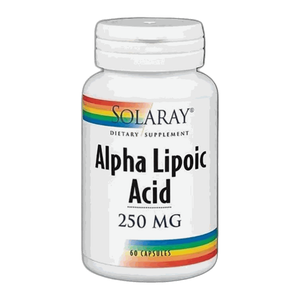 Solaray Alpha Lipoic Acid 250mg Capsules