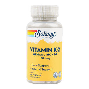 Solaray Vitamin K2 Capsules - 50mcg