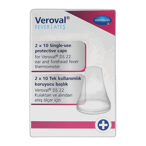 Veroval Ear & Forehead Thermometer Protective Caps