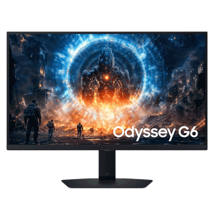 Samsung Flat QHD Odyssey G6 Gaming Monitor - 27 inch 