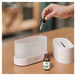 Ultrasonic Flame Humidifier - White