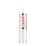 Portable Rechargeable Oral Irrigator Water Flosser - (Pink)