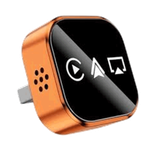Jasco Wireless Carplay 4 in 1 Wireless Adapter - Cosmic Orange