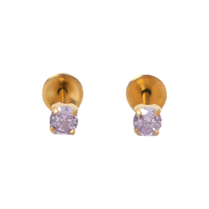 Lustrous Medical Earings