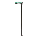 Tynor Walking Stick with Soft Handle - Silver