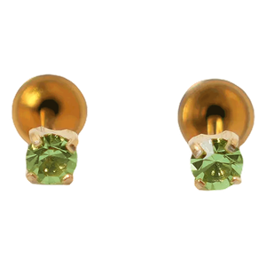 Lustrous Medical Earings