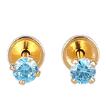 Lustrous Medical Earings