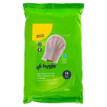 Hygie Pre Moistened Wet Wash Glove 14Pcs