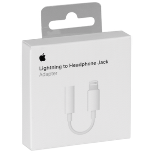 Apple Lightning to Headphone Jack Adapter - White