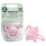 Ninno Medium Silicone Baby Pacifier - Pink