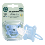 Ninno Small Silicone Baby Pacifier - Blue