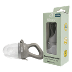 Ninoo Medium Baby Feeding Pacifier - Grey 