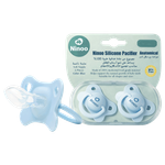 Ninoo Medium Silicone Baby Pacifier – Blue