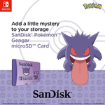 Sandisk Nintendo Switch Pokémon microSDXC Card 