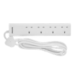 Philips Power Extension - 3 Sockets with 1A & 1C USB