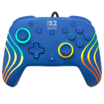 Turtle Beach Nintendo Switch 2 Afterglow Wave Wireless RGB Controller - Blue
