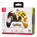 PowerA Enhanced Wired Controller - Pokémon Pikachu Vs. Meowth